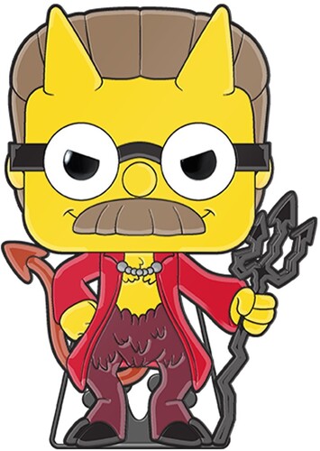 Funko Pop! Pins: - Simpsons: Horror - Devil Flanders - Collectibles