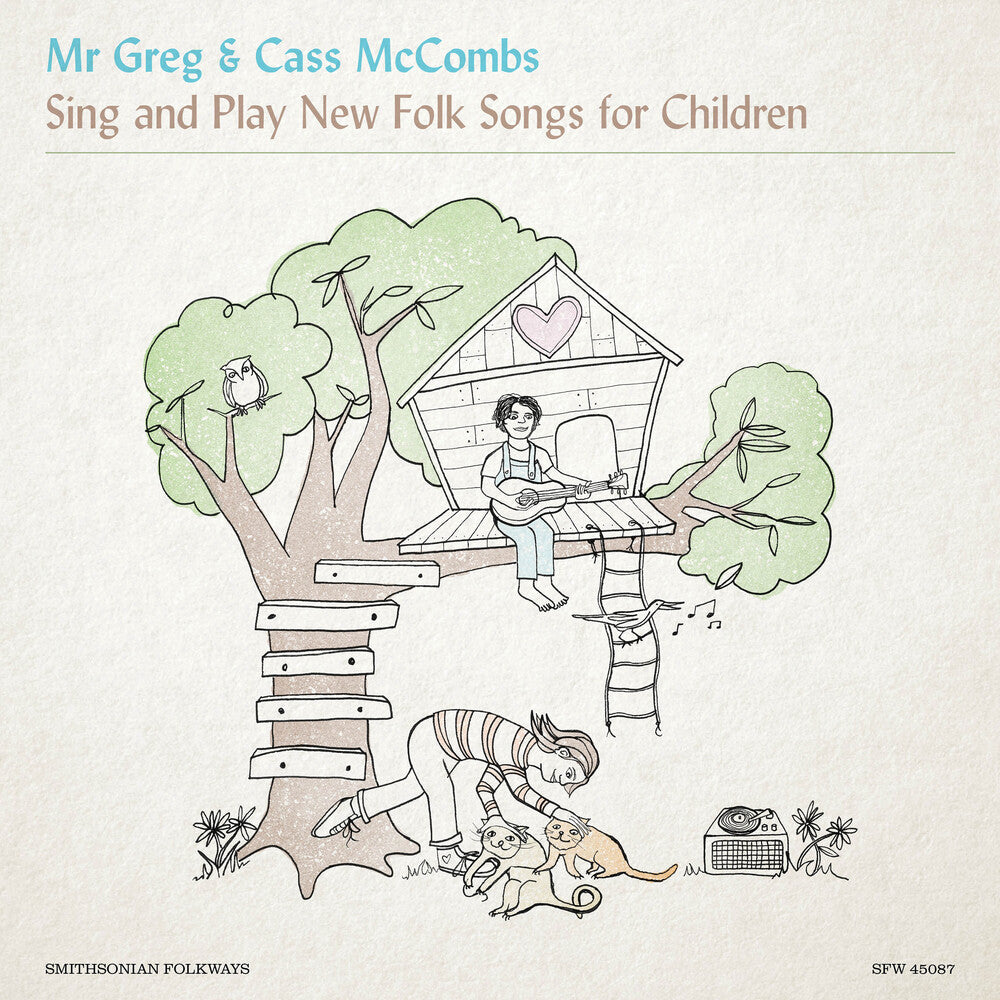 Mr. Greg & Cass Mccombs - Mr. Greg & Cass McCombs Sing & Play New Folk Songs for Children [CD]
