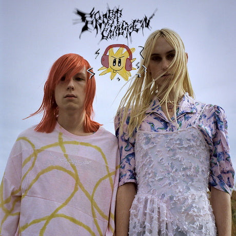 the album cover for Frost Children - Spiral - Red/Yellow [Colored Vinyl] (Red) (Ylw)
