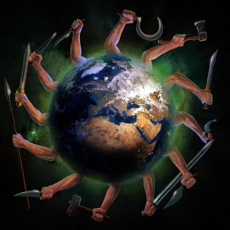 the album cover for Eternity - Mundicide [Clear Vinyl] (Grn) [Limited Edition]