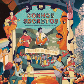 the album cover for Sonhos Secretos / Various - Sonhos Secretos / Various [Colored Vinyl] (Org)