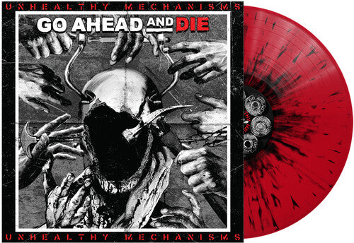 Unhealthy Mechanisms - Red & Black Splatter (Vinyl)