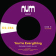the album cover for Michael Dixon  A. & J.O.Y. - You're Everything B/W You're All I Need [Colored Vinyl]