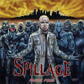 the album cover for Spillage - Phase Four (Blue) [Colored Vinyl] (Ofv)