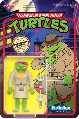 Tmnt Reaction Wv 8 - Undercover Raphael (cartoon) - Tmnt Reaction Wv 8 - Undercover Raphael (cartoon) - Collectibles