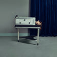 the album cover for K.Flay - Mono - Oke Bottle Clear (Blue) [Colored Vinyl]