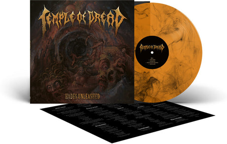 the album cover for Temple Of Dread - Hades Unleashed (Blk) [Colored Vinyl] (Org)