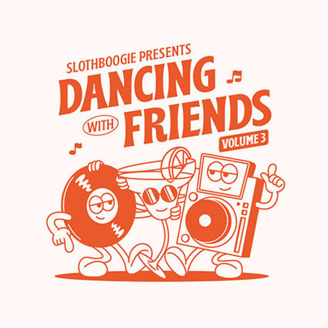 the album cover for Dancing With Friends Vol. 3 / Various (Colv) (Org) - Dancing With Friends Vol. 3 (Various Artists)