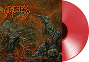 the album cover for Graceless - Where Vultures Know Your Name - Red [Colored Vinyl] [Clear Vinyl]