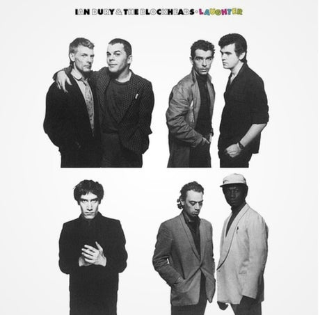 the album cover for Ian Dury  & The Blockheads - Laughter