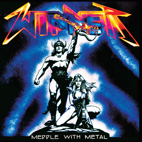 the album cover for Wipper - Meddle With Metal
