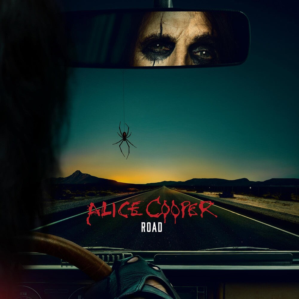 the album cover for Alice Cooper - Road (W/Dvd) (Blk) (Blue) [Colored Vinyl] (Ylw) (Spla)
