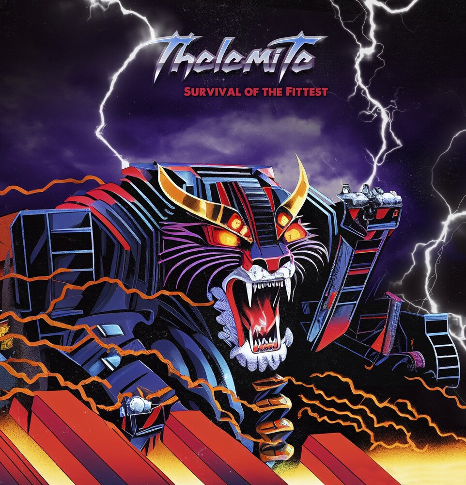 the album cover for Thelemite - Survival Of The Fittest