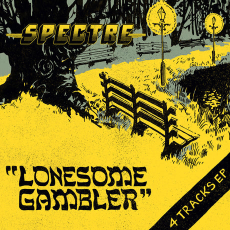 the album cover for Spectre - Lonesome Gambler