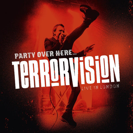 the album cover for Terrorvision - Party Over Here