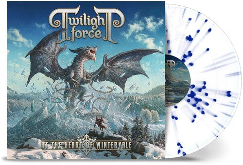 At The Heart Of Wintervale - White/blue Splatter (Vinyl)