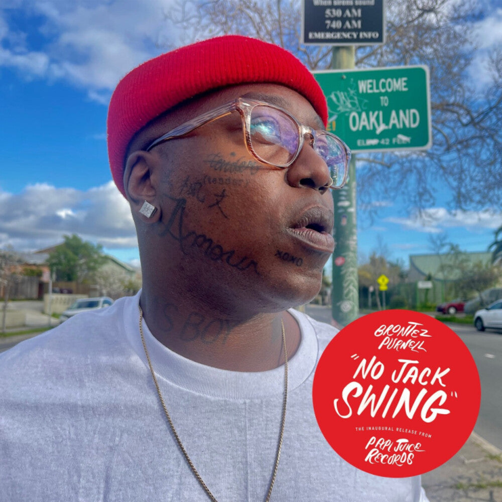 the album cover for Brontez Purnell - No Jack Swing