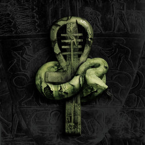 the album cover for Nile - In Their Darkened Shrines (Blk) [Colored Vinyl] (Grn)