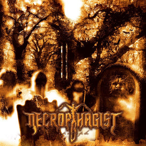 the album cover for Necrophagist - Epitaph (Blk) [Clear Vinyl] (Gol)
