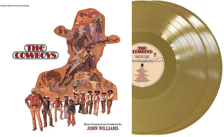 the album cover for John Williams  (Colv) (Gol) (Aniv) - Cowboys - O.S.T. [Colored Vinyl] (Gol) (Aniv)