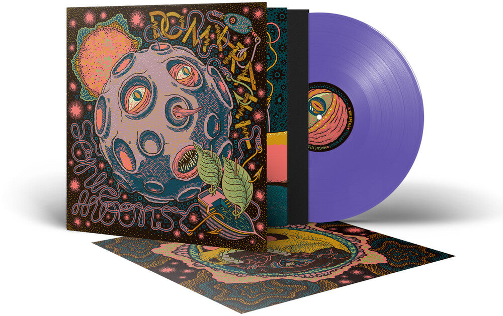 the album cover for Domkraft - Sonic Moons [Colored Vinyl] (Gate) (Purp)