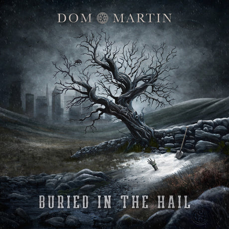 the album cover for Dom Martin - Buried In The Hail