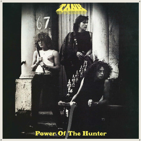 the album cover for Tank - Power Of The Hunter - White/Grey [Colored Vinyl] (Gry)