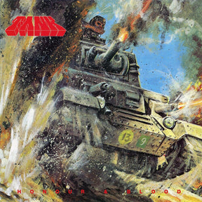the album cover for Tank - Honor & Blood - Blue/Red (Blue) [Colored Vinyl] (Red)