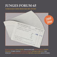 the album cover for Junges Forum 65: Unreleased Tracks From / Various - Junges Forum 65: Unreleased Tracks From / Various