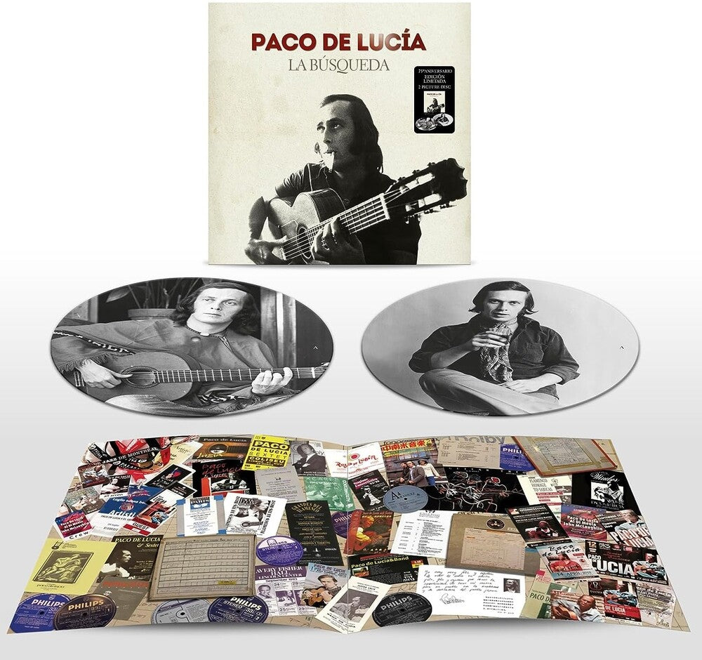 the album cover for De Paco Lucia - La Busqueda (Pict) (Spa)