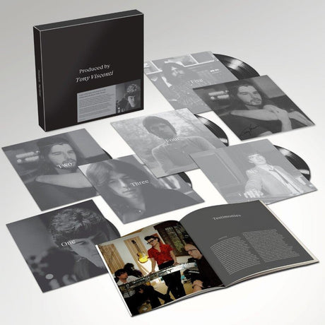 the album cover for Produced By Tony Visconti / Various - Produced By Tony Visconti / Various (Box) (Auto)