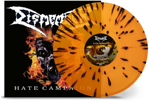 Hate Campaign - Transparent Orange W/ Black Splatter (Vinyl)