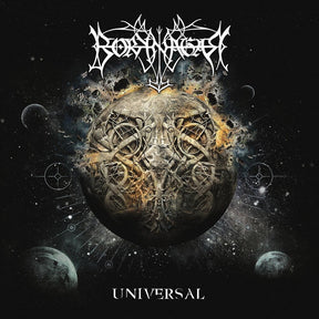 the album cover for Borknagar - Universal [Clear Vinyl] (Gate) [Limited Edition] (Ylw) [Reissue]