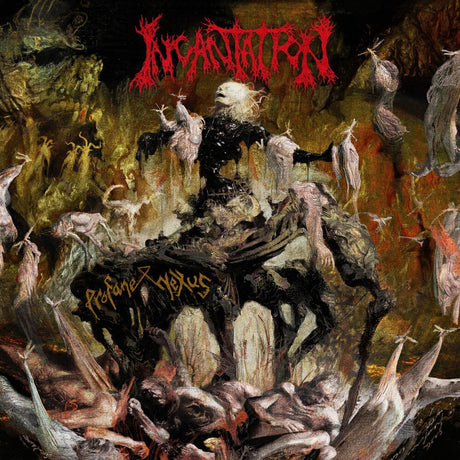the album cover for Incantation - Profane Nexus (Blk) [Colored Vinyl] (Grn) (Red) (Wht)