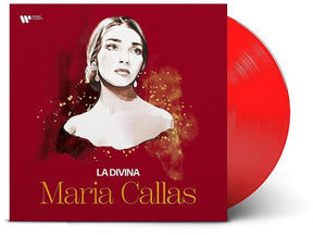 the album cover for Maria Callas - La Divina - Compilation (Best Of Callas) [Colored Vinyl]