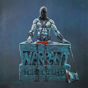 the album cover for Warrant - Enforcer - Blood-Red [Colored Vinyl] (Red)
