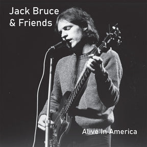 the album cover for Jack Bruce - Alive In America [Colored Vinyl] [Clear Vinyl] (Gate)