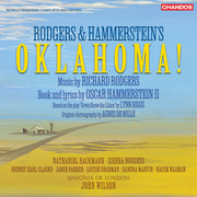 the album cover for Rodgers / Hackmann / Boggess - Oklahoma (Complete Original Score)