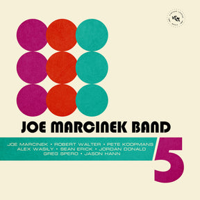 the album cover for Joe Marcinek Band - 5