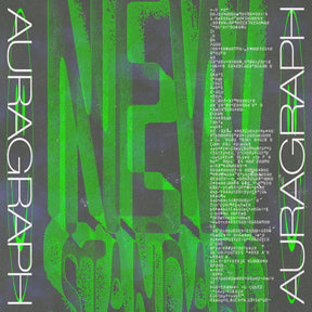 the album cover for AURAGRAPH - New Standard [Clear Vinyl]
