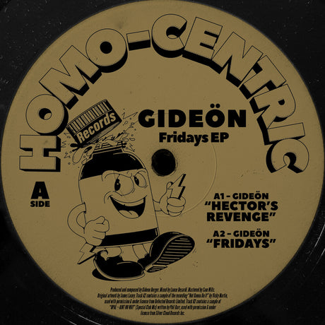 the album cover for Gideon - Fridays Ep (Ep) [Limited Edition]