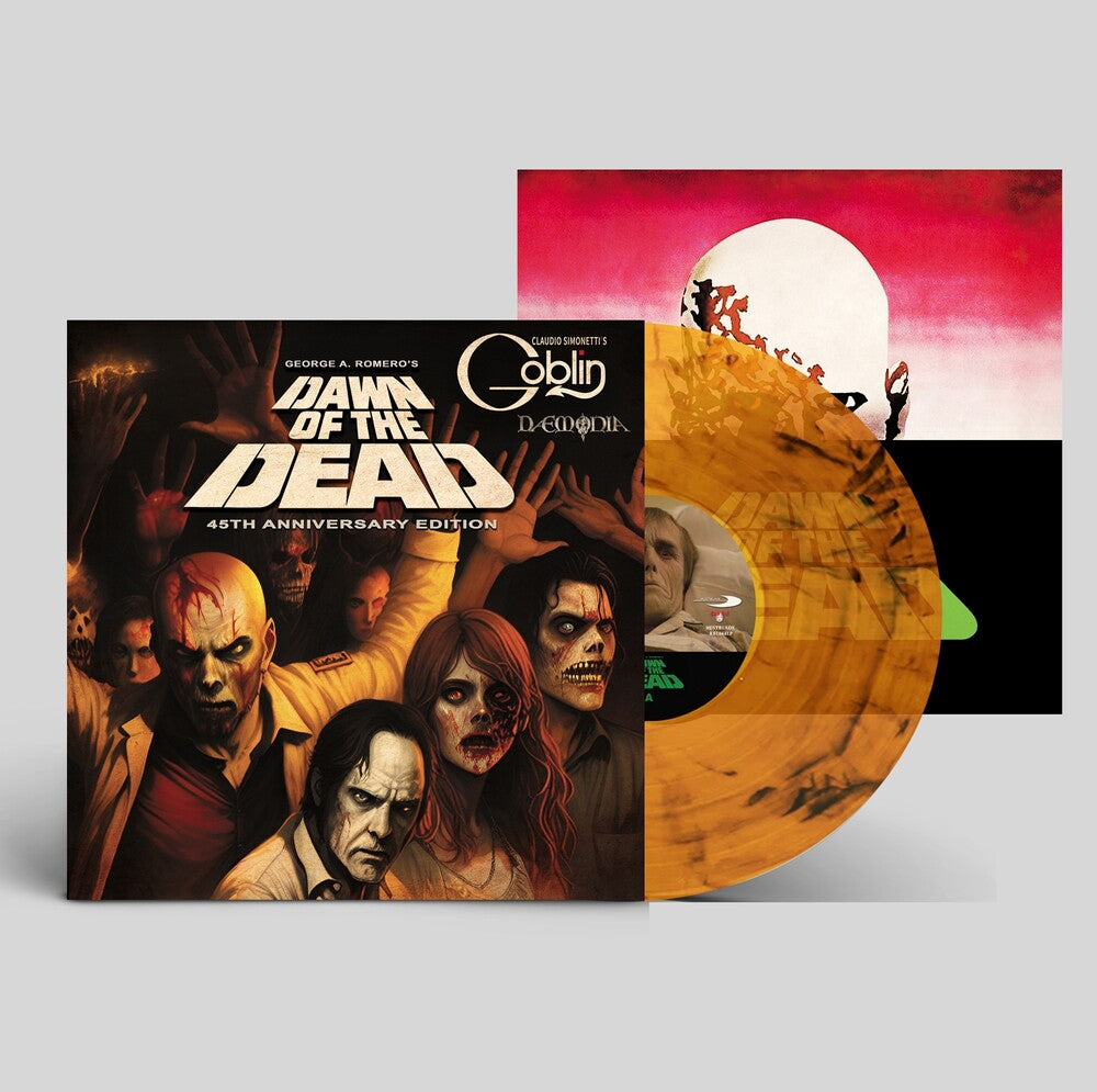 the album cover for Claudio Simonetti  (Colv) (Ltd) (Aniv) - Dawn Of The Dead - O.S.T. [Colored Vinyl] [Limited Edition] (Aniv)