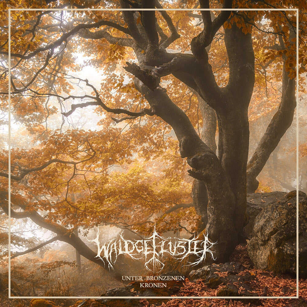 the album cover for Waldgefluster - Unter Bronzenen Kronen