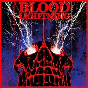 the album cover for Blood Lightning - Blood Lightning