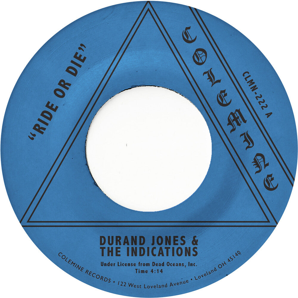 Durand Jones & The Indications - Ride or Die / More Than Ever [Vinyl Single]
