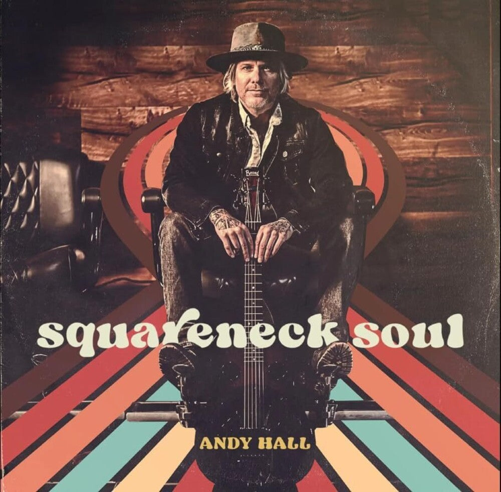 the album cover for Andy Hall - Squareneck Soul