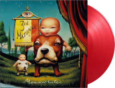 the album cover for 3rd Matinee - Meanwhile [Colored Vinyl] [Limited Edition] [180 Gram] (Red) (Hol)