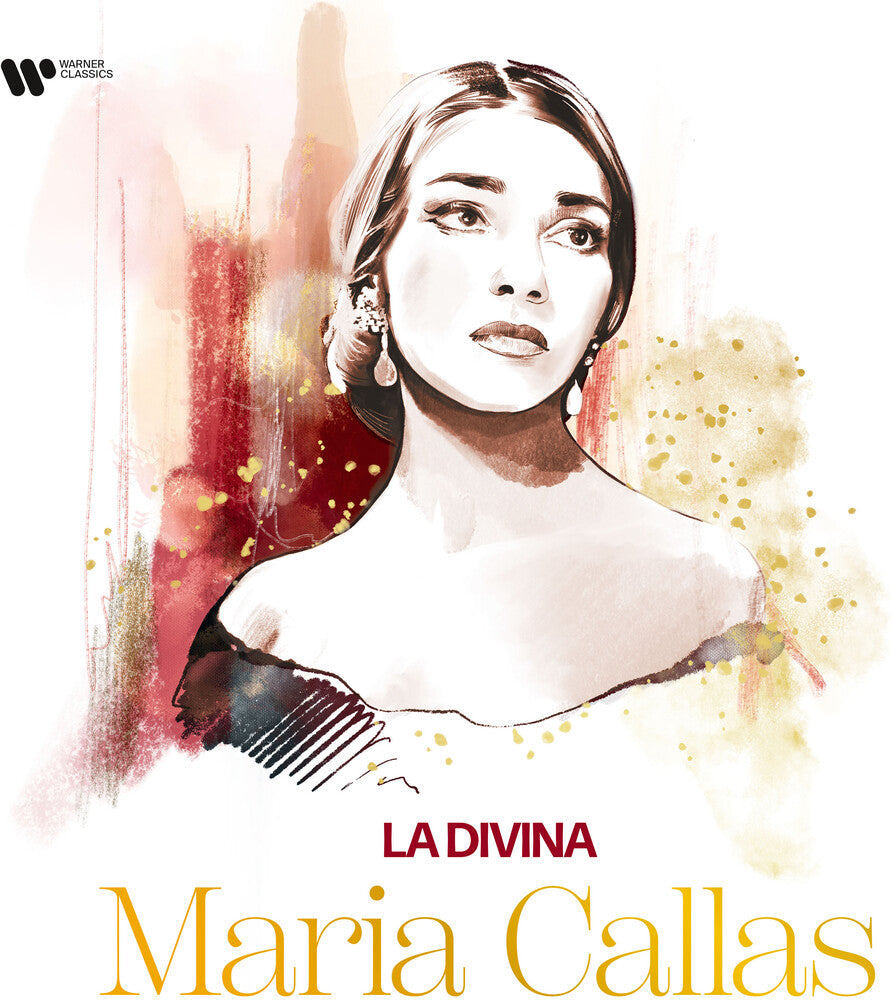 the album cover for Maria Callas - La Divina - Compilation