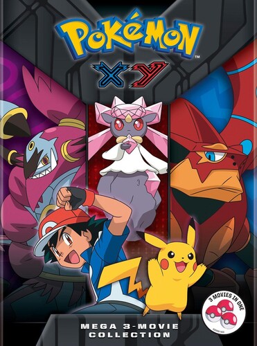 Pokemon Xy Mega 3-movie Collection - Pokemon Xy Mega 3-movie Collection - DVD