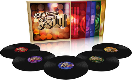 the album cover for Now Presents Classic Soul / Various - Now Presents Classic Soul / Various (Box) (Uk)